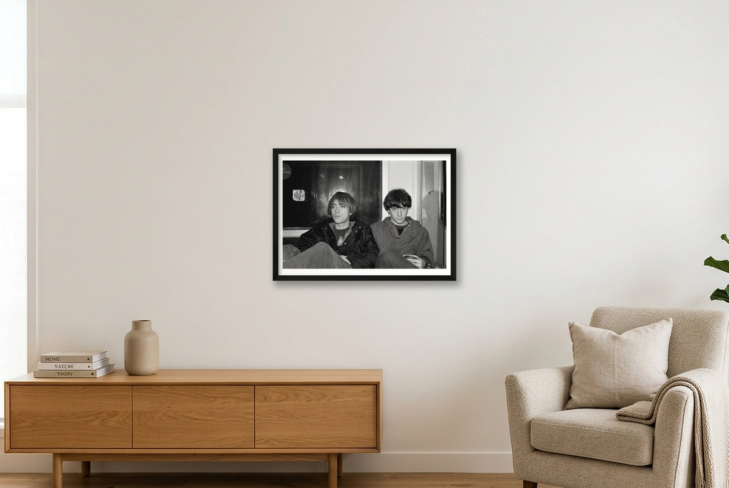 Going Underground — A2 (59×42cm, 23×17") Black Frame